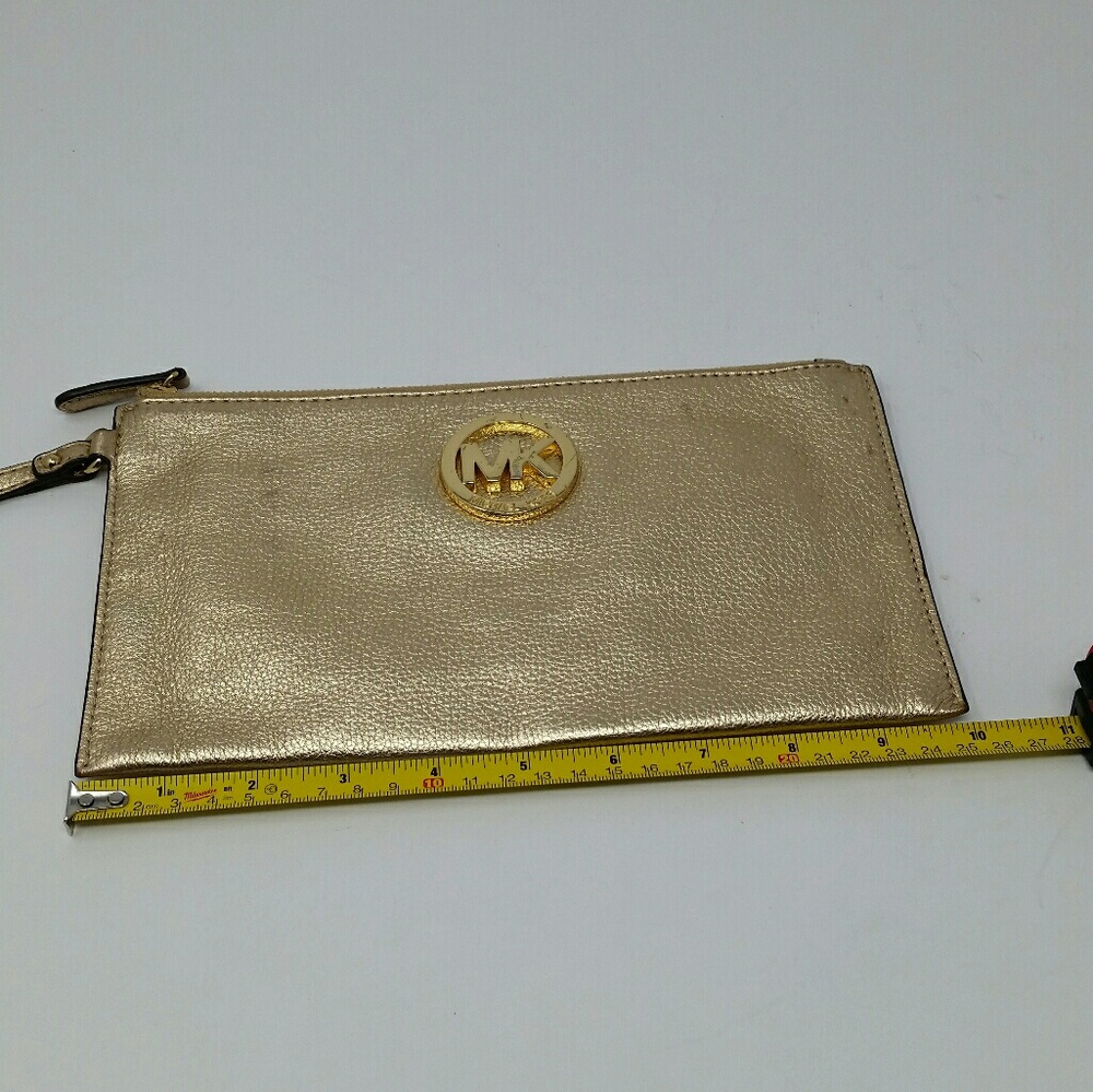 Michael kors Gold pencil makeup bag - Picture 7 of 8
